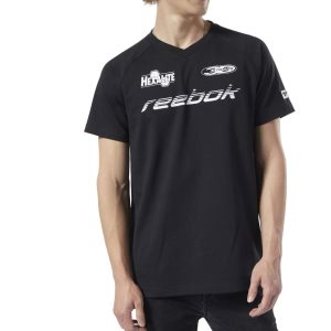 Koszulki Męskie Reebok Classic Advance Czarne PL 08RNPIB